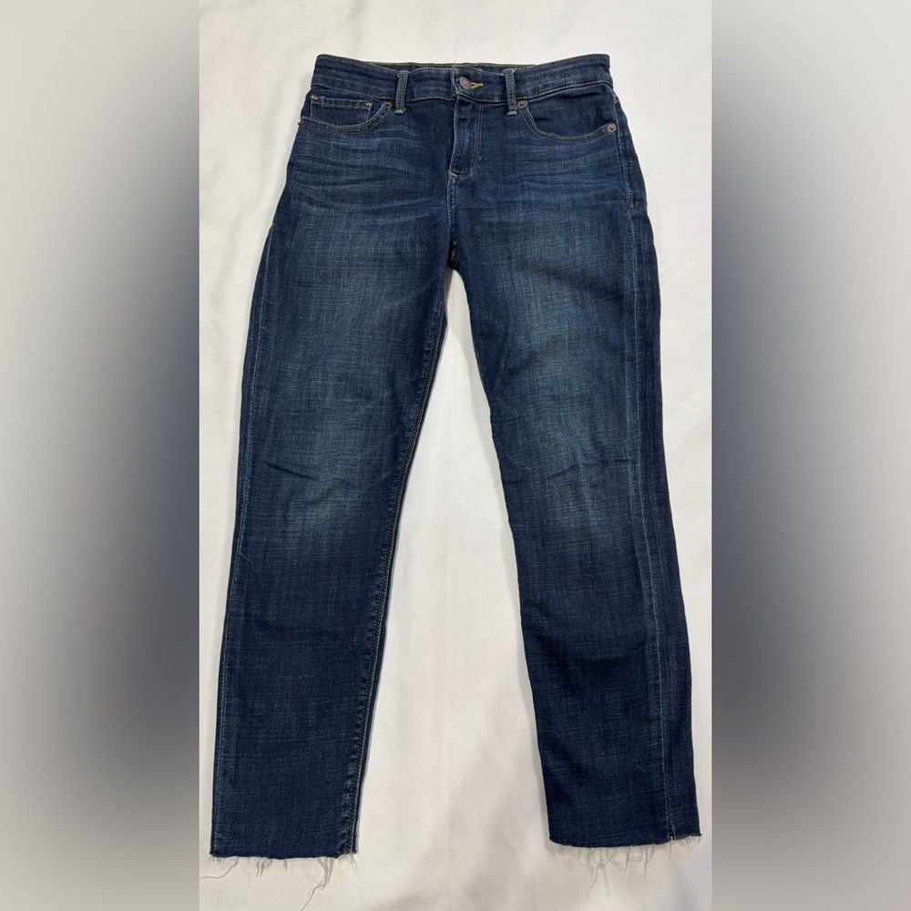 Lucky Brand Women's Skinny Jeans in Dark Blue Wash